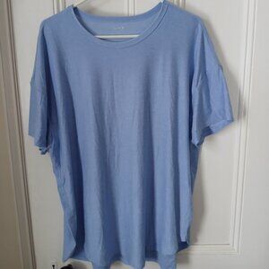 Old Navy Cloud Motion tunic short sleeve L light blue never worn like new